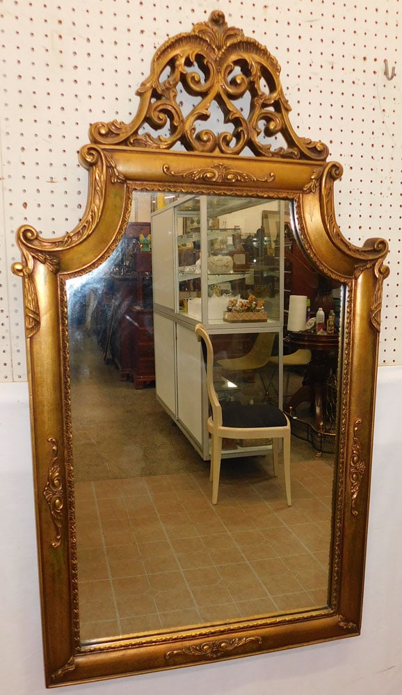 Gilt Framed Mirror (1 of 4)