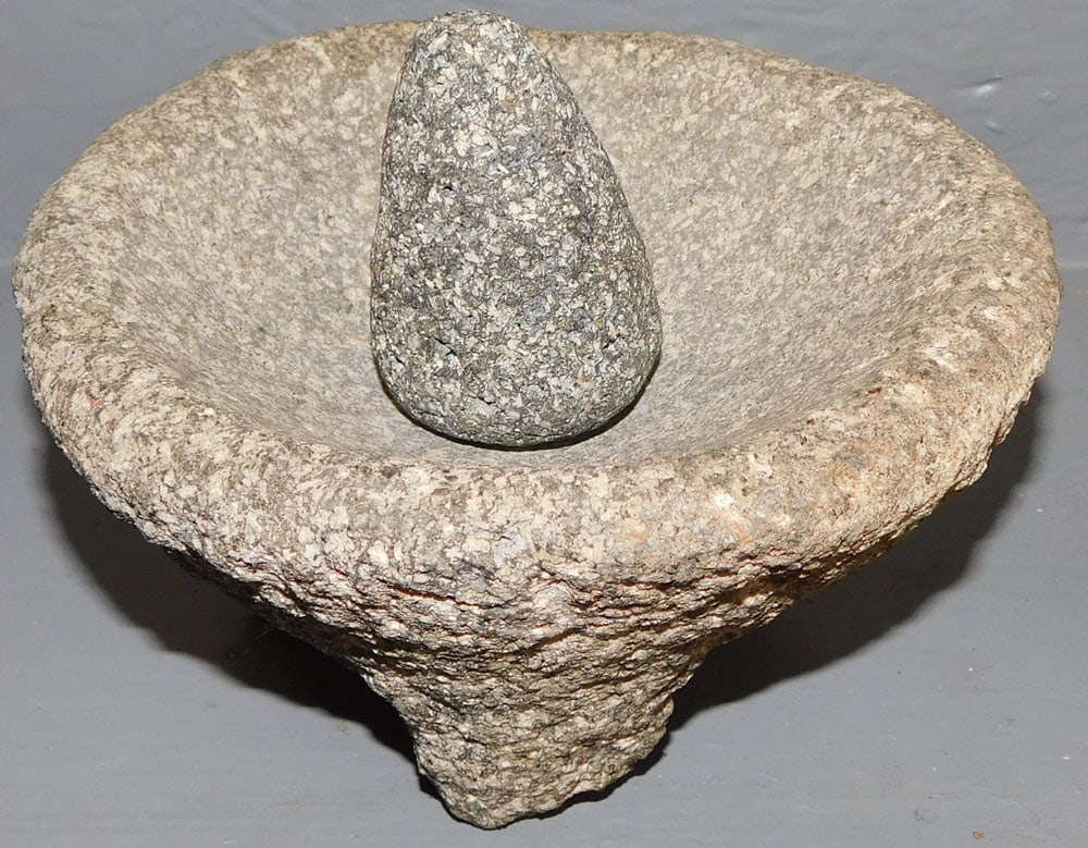 Stone Mortar & Pestle (1 of 2)