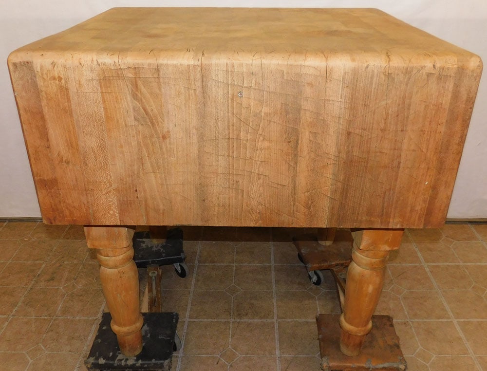 Antique Solid Maple Butcher Block (1 of 5)