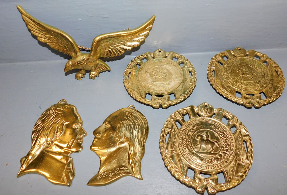 Lot Virginia Metalcrafters Brass Items (1 of 6)