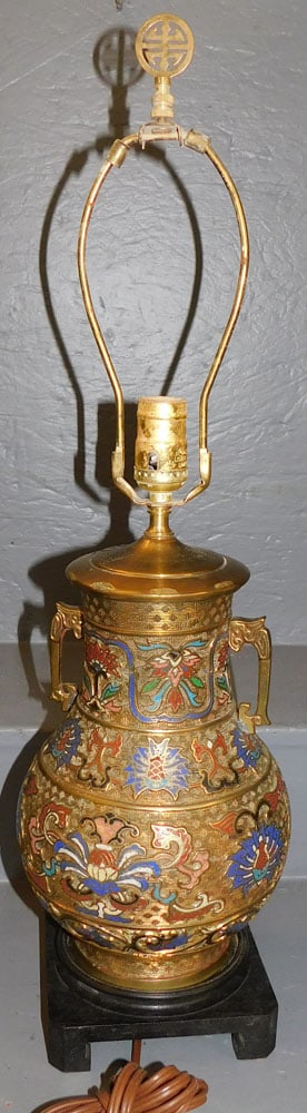 Champleve Urn Lamp (1 of 5)