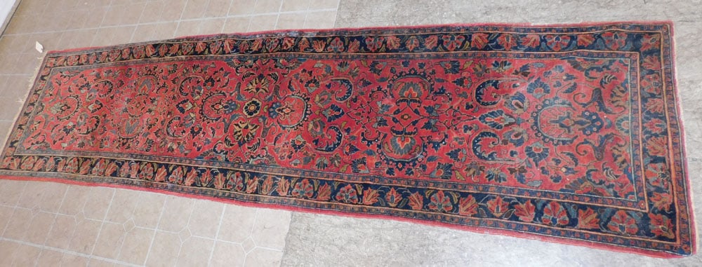 2' 8" X 10' 3" Antique Hand Made Runner (1 of 4)