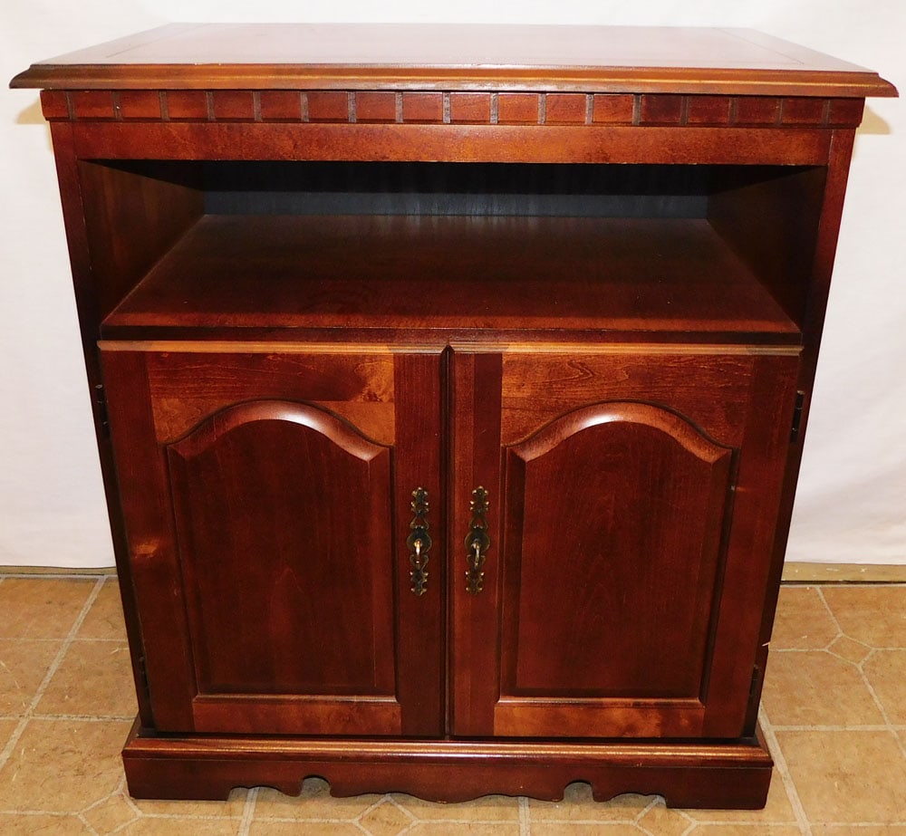 Cherry Two Door Cabinet (1 of 6)