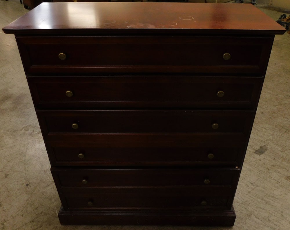 Cherry Four Drawer Chest (1 of 5)