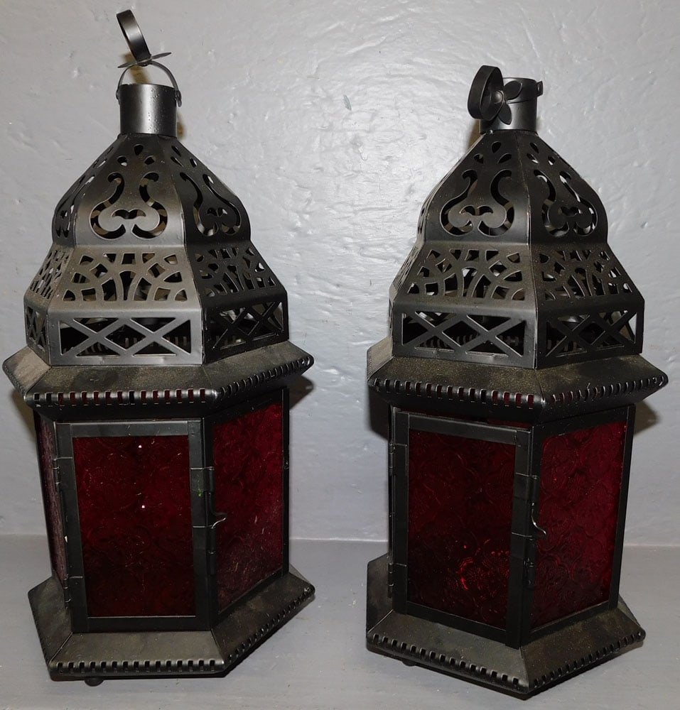 Two Metal Lanterns (1 of 2)