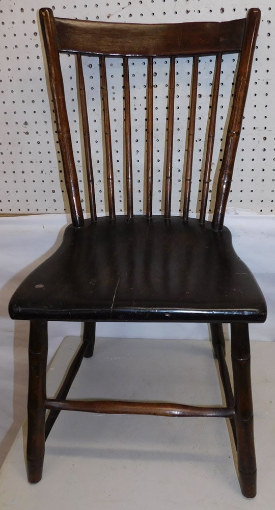 19th C Cherry Windsor Side Chair (1 of 3)