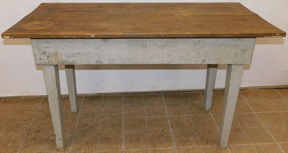 Antique Pine Farm Table (1 of 6)