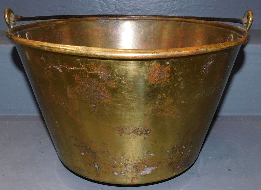Ansonia Antique Brass Jelly Bucket   (1 of 4)