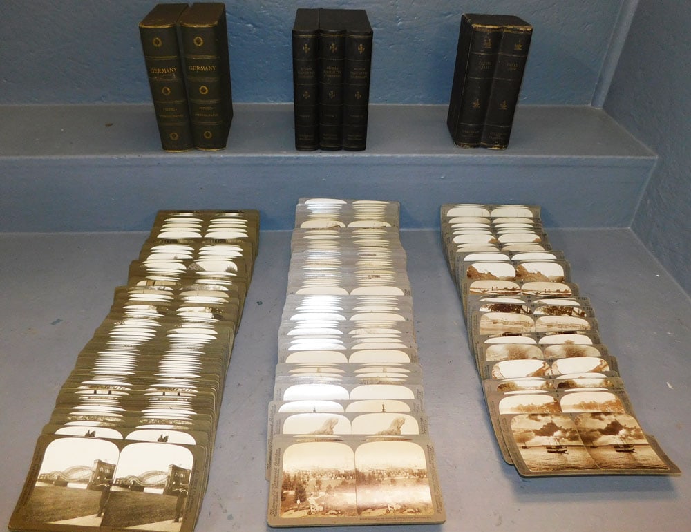 Lot Panama, Germany, & Russia Stereoscope Cards (1 of 5)