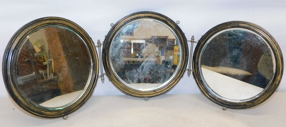 Victorian Tri-Fold Mirror (1 of 3)