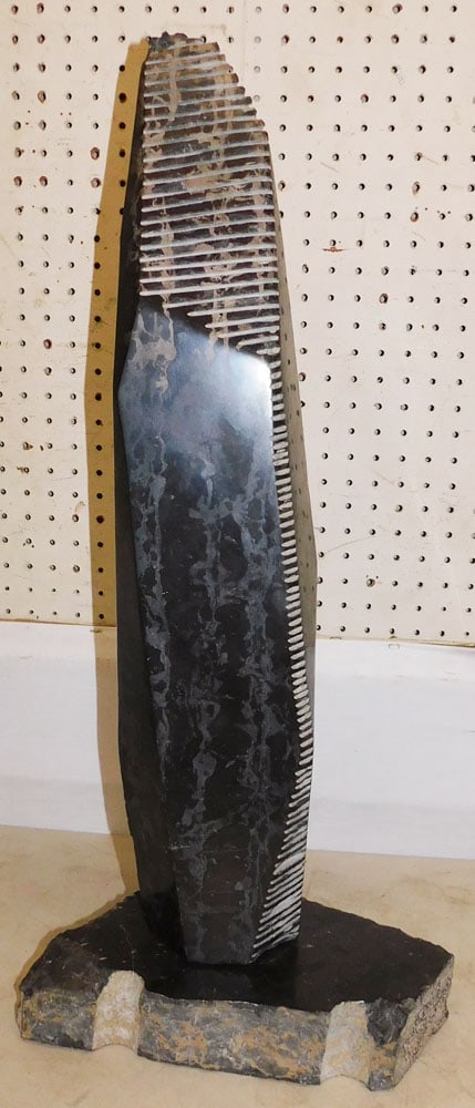 Marble Mid Century Modern Sculpture Signed Fine 02 (1 of 3)