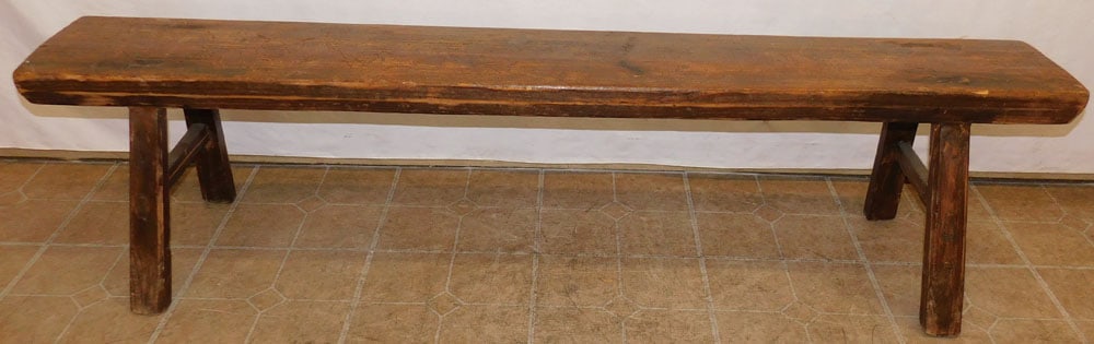 Oriental Pine Bench  (1 of 3)