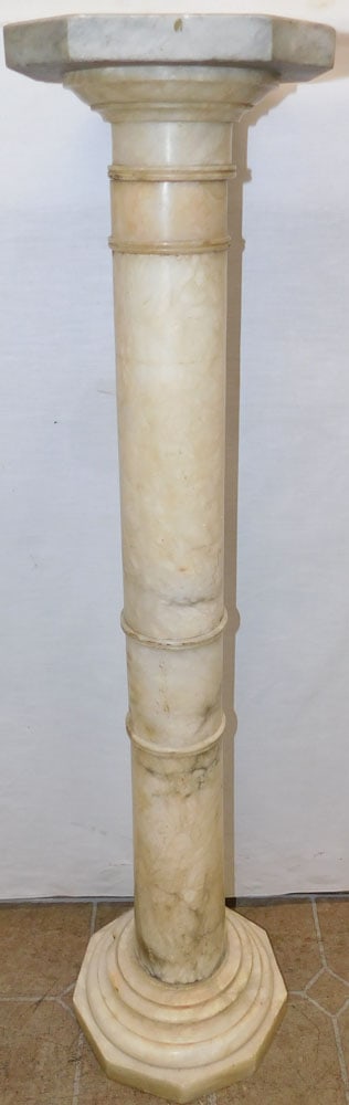 Antique Marble Pedestal (1 of 3)