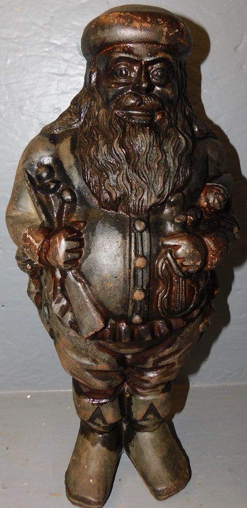 Cast Iron Jolly Man Door Stop (1 of 2)