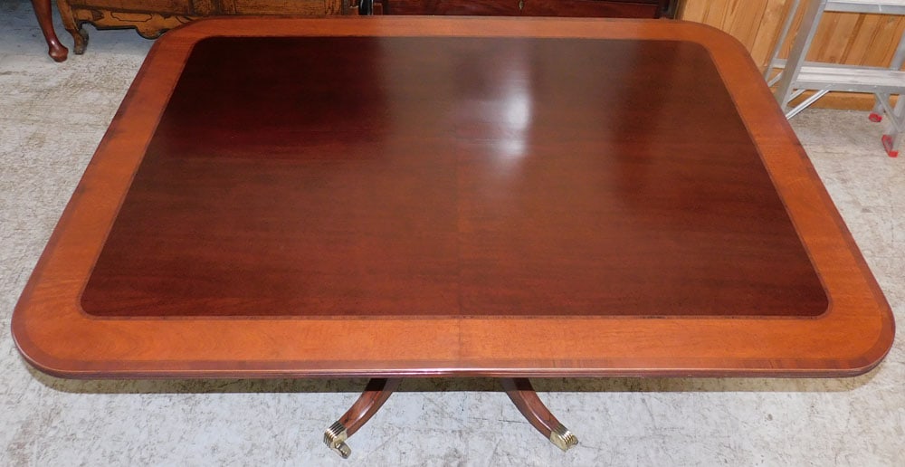 19th Century Mahogany & Satinwood Top Breakfast Table (1 of 6)