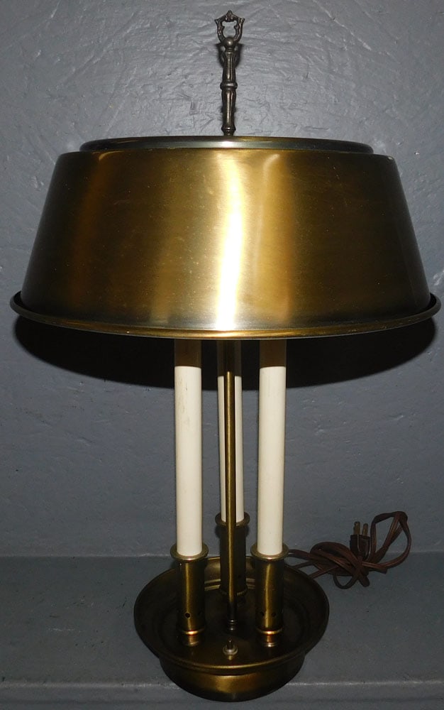Painted Metal Student Lamp  (1 of 3)