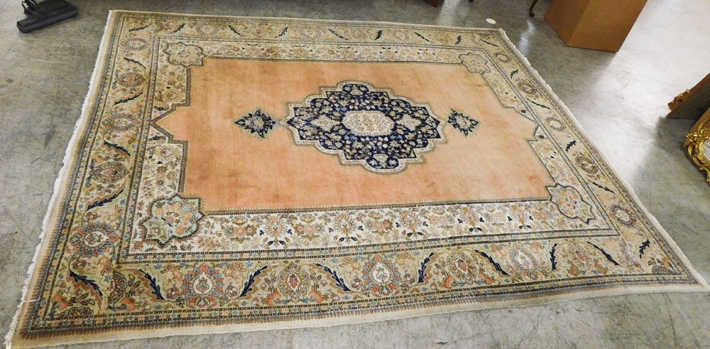10' 2" x 8' 0" Hand Made Oriental Rug (1 of 9)
