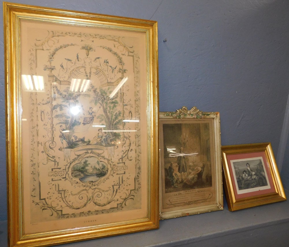 Three Framed Prints (1 of 7)