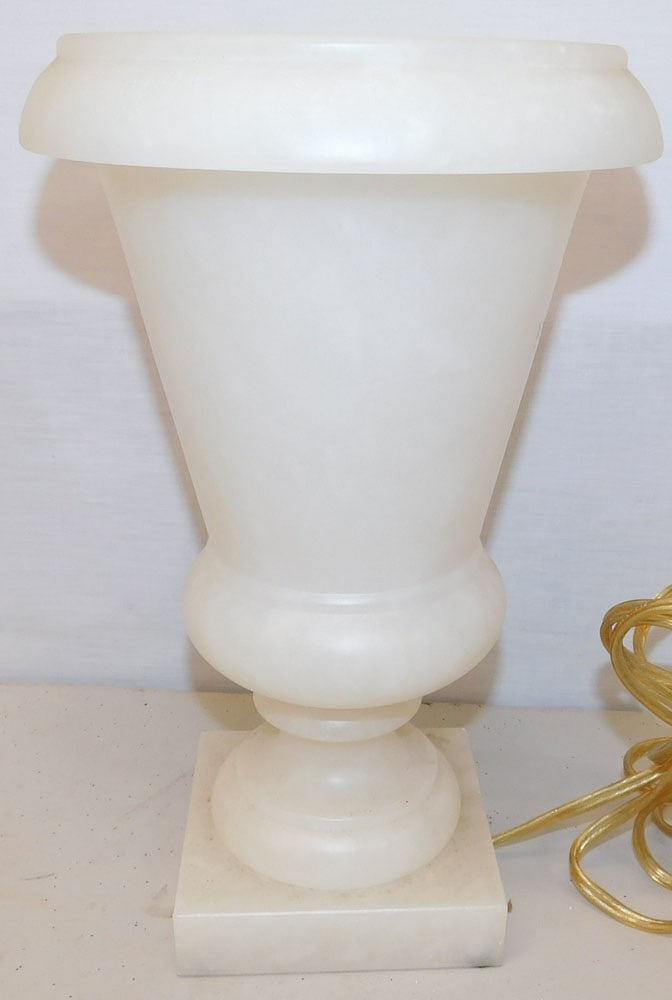 Alabaster Urn Lamp (1 of 2)