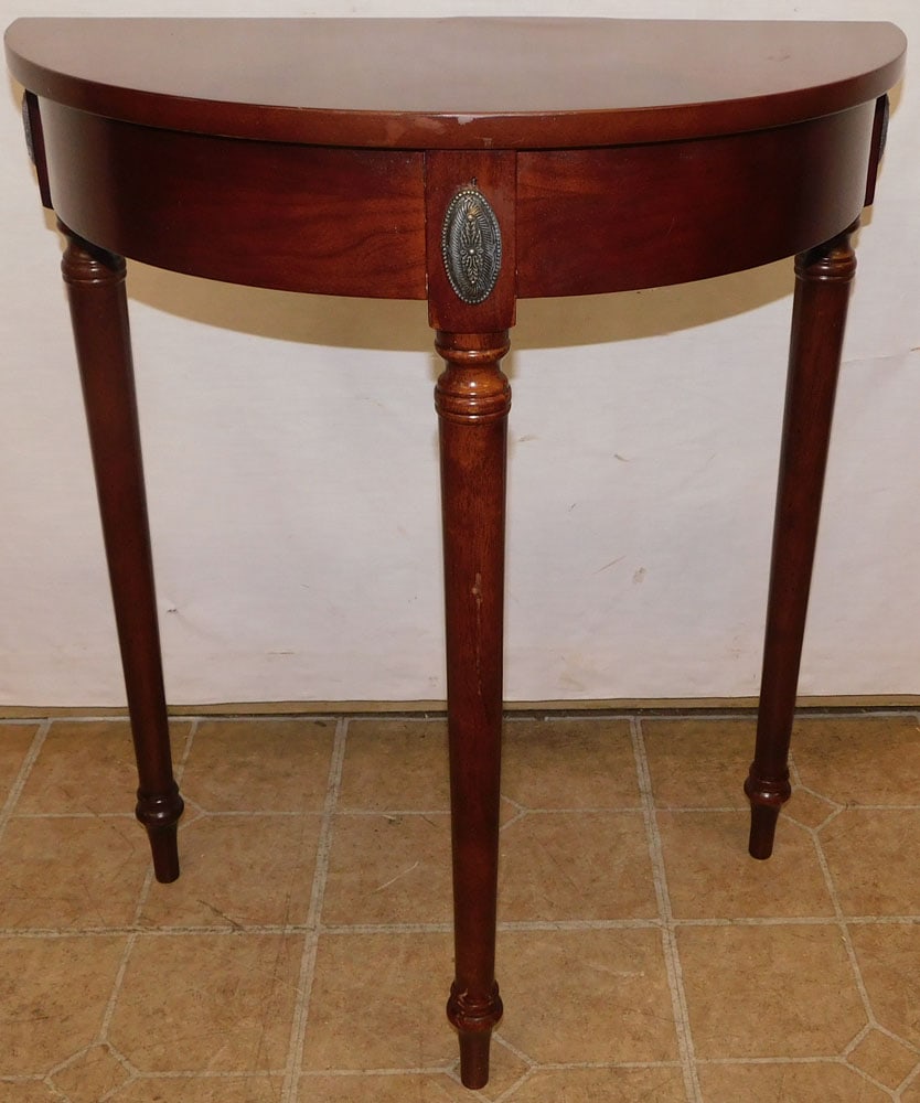 Cherry Bombay Demilune Console (1 of 4)