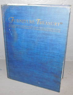 Furniture Treasury Reference Book by Wallace Nutting, Dated 1954: Furniture Treasury Reference Book by Wallace Nutting, Dated 1954. ALL DESCRIPTIONS AND ANY CONDITION STATEMENT GIVEN BY LANGSTON AUCTION GALLERY ARE STRICTLY OPINIONS AND LANGSTON'S SHALL HAVE NO RESP