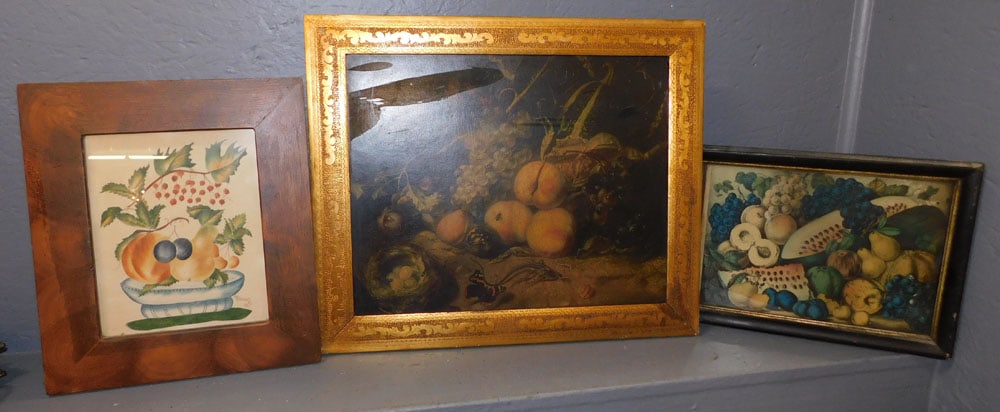 Two Framed Prints & Framed Watercolor (1 of 5)