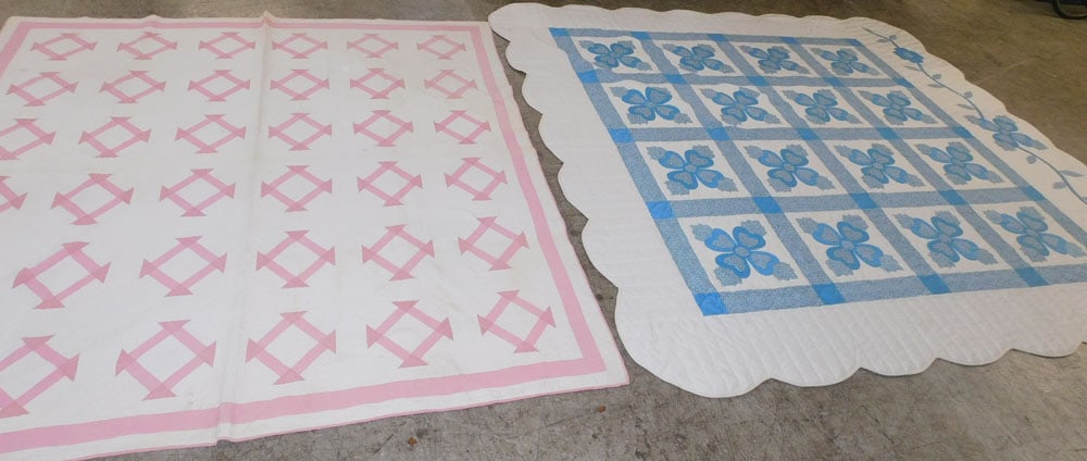 Two Hand Made Quilts (1 of 5)