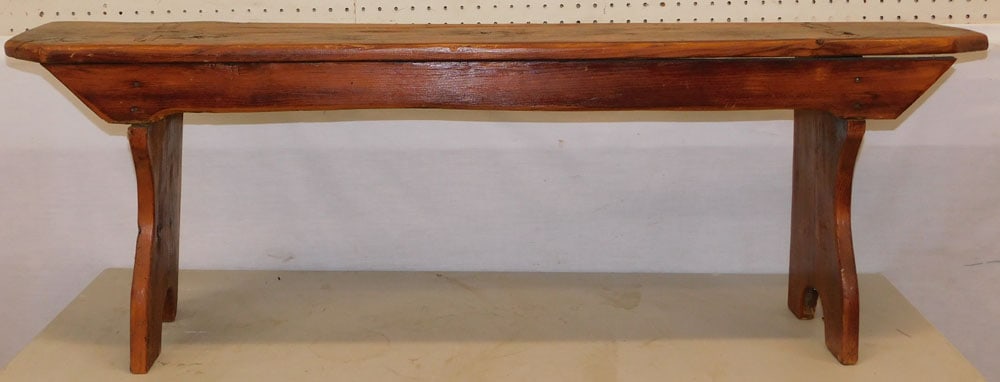 Antique Pine Bench (1 of 3)