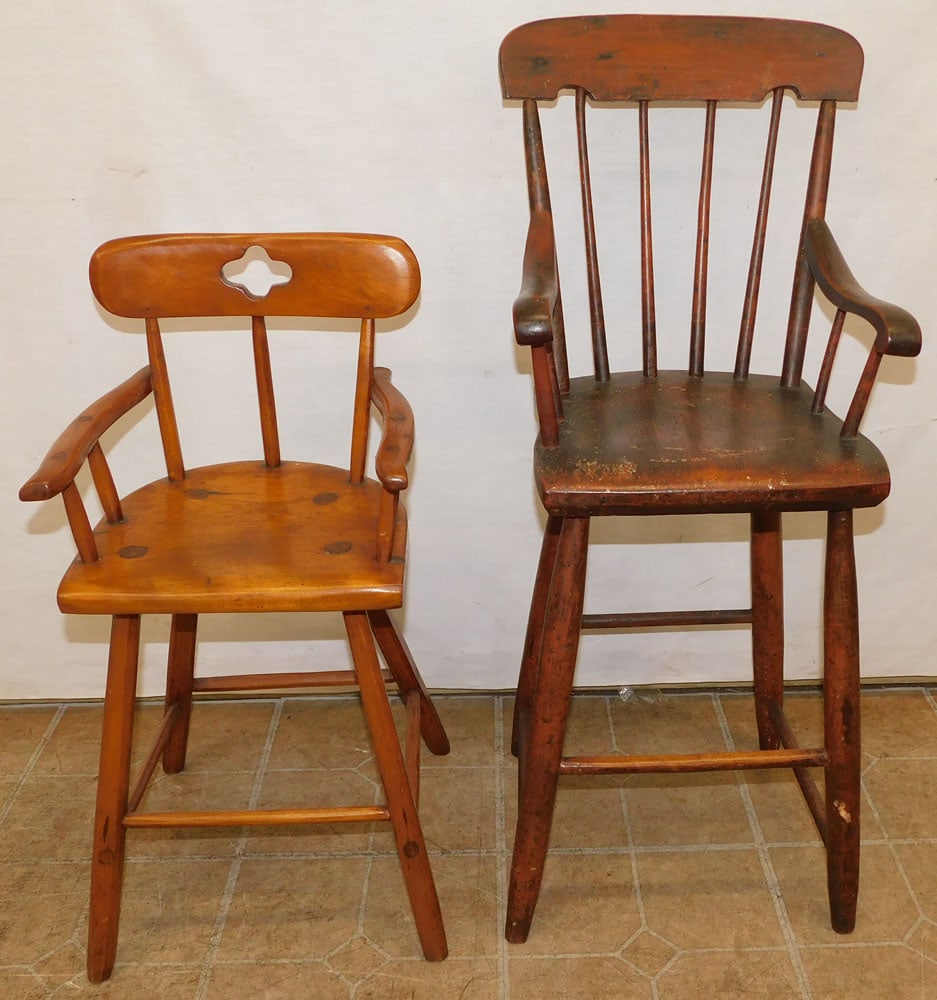 Two Antique High Chairs (1 of 3)