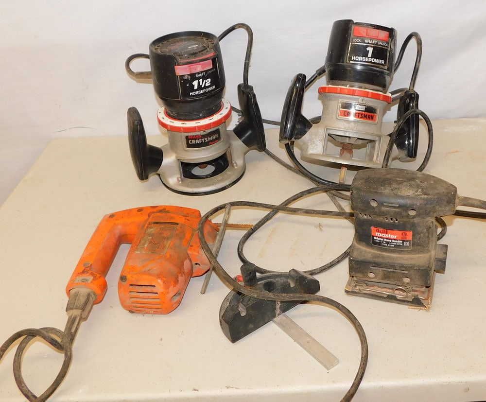 Lot of Electric Tools (1 of 3)