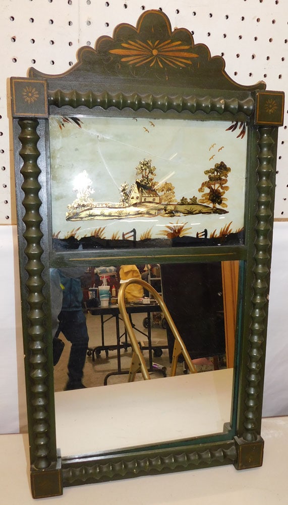 Painted Frame Mirror (1 of 3)