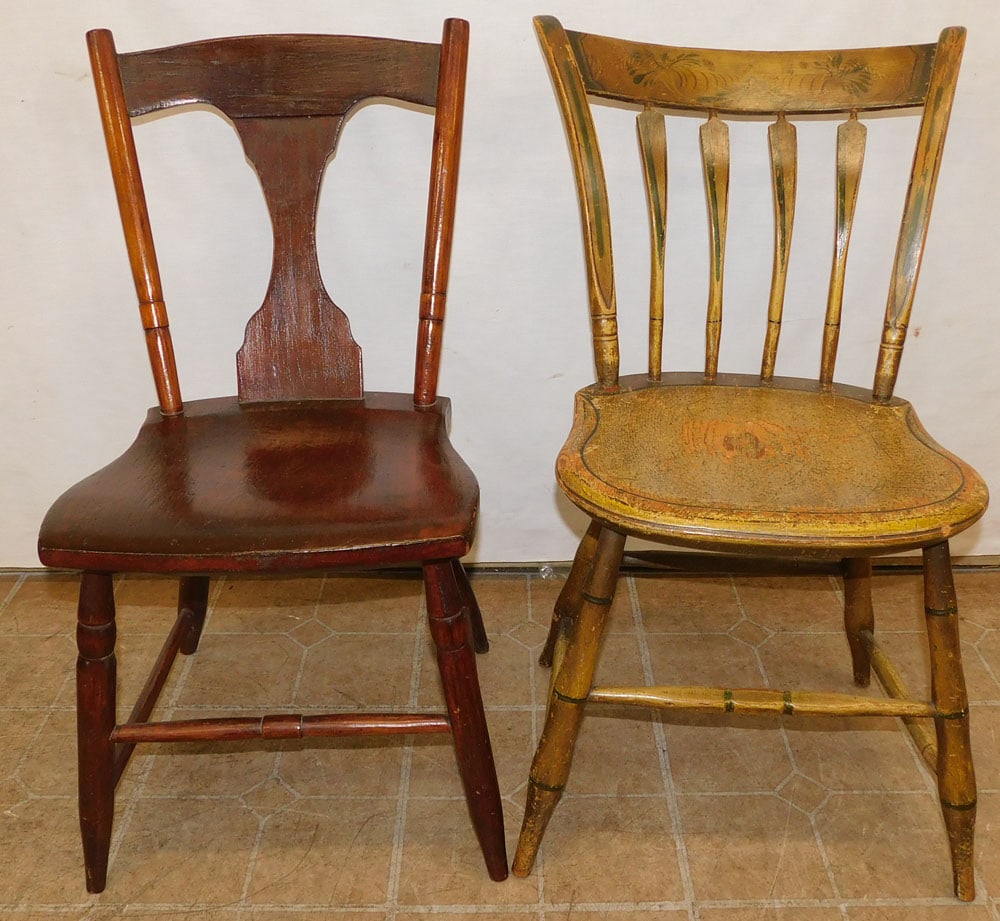 Two Antique Side Chairs (1 of 3)