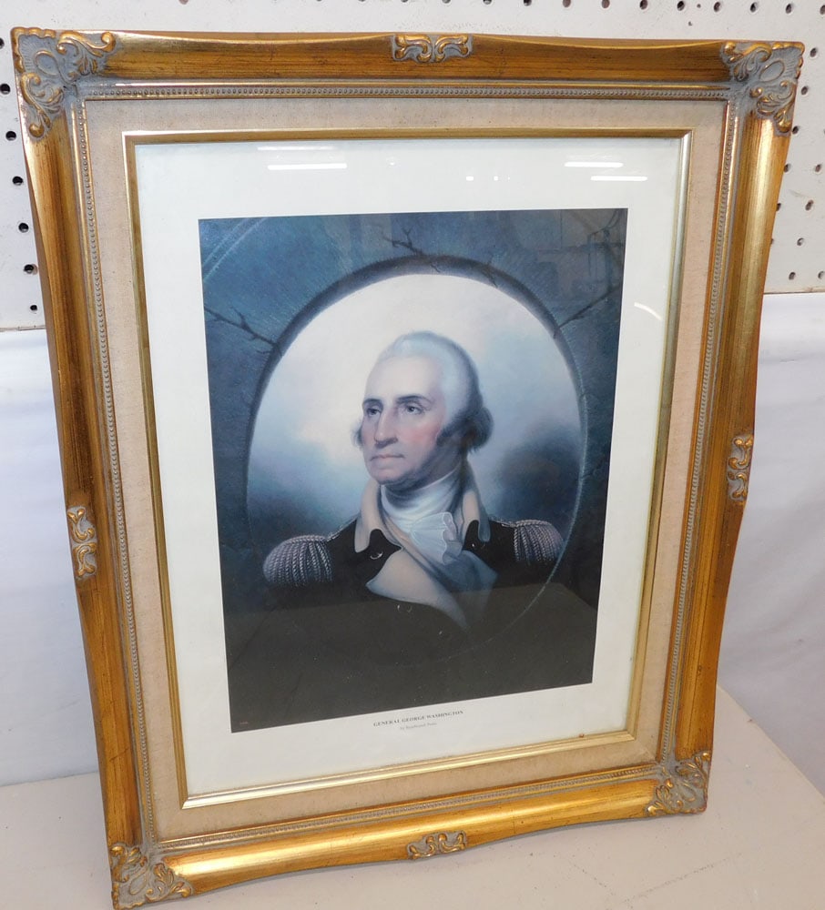 Framed George Washington Print (1 of 4)