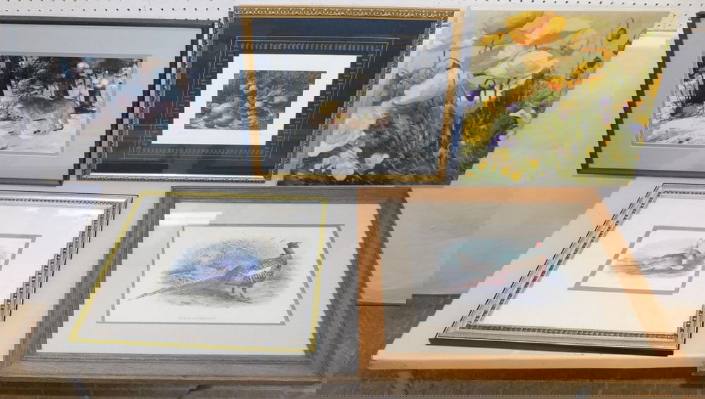 Lot Five Framed Prints (1 of 6)