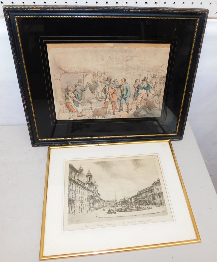 Two Framed Engravings (1 of 5)