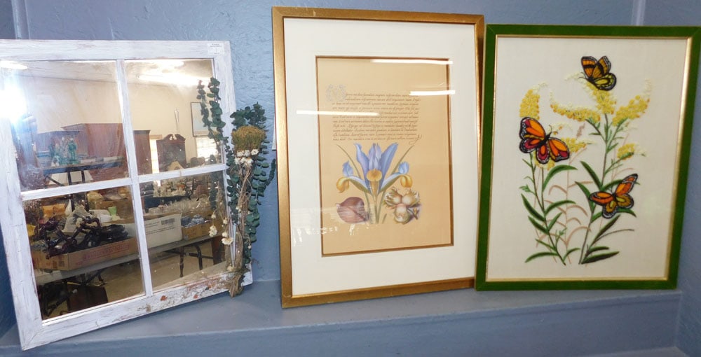 Framed Needlework - Framed Print - Window Mirror (1 of 4)