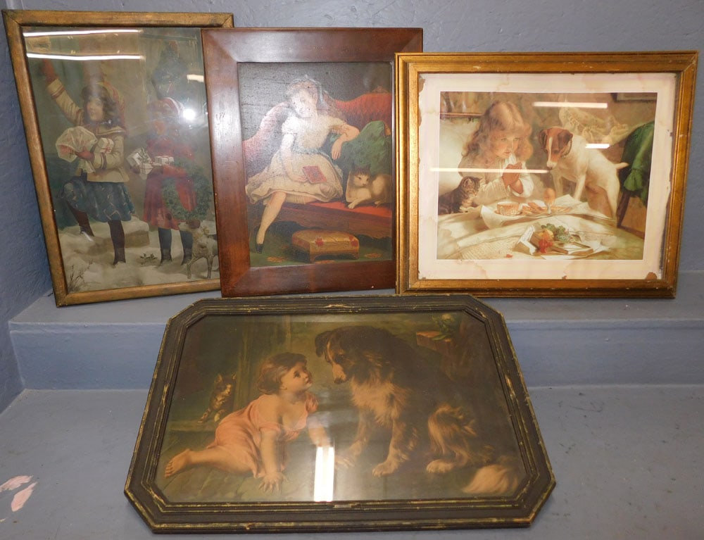 Lot Four Framed Prints (1 of 6)