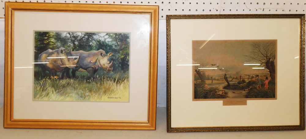 Framed Print - Framed Watercolor - Signed (1 of 7)