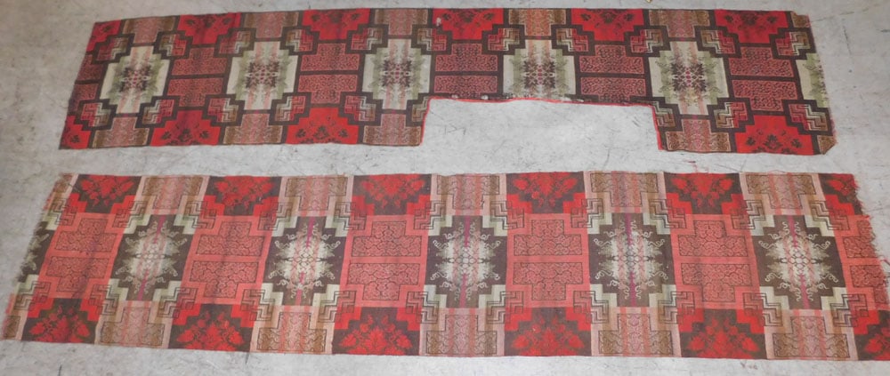 13' 1 X 2' 10 Two Hand Woven Coverlets (1 of 12)