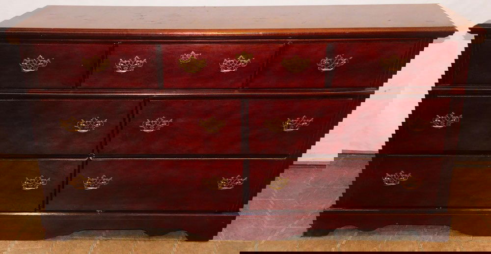 Cherry Seven  Drawer Dresser (1 of 4)