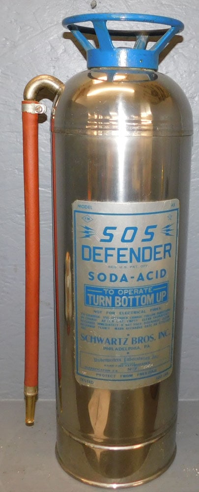 Vintage Steel Fire Extinguisher (1 of 3)