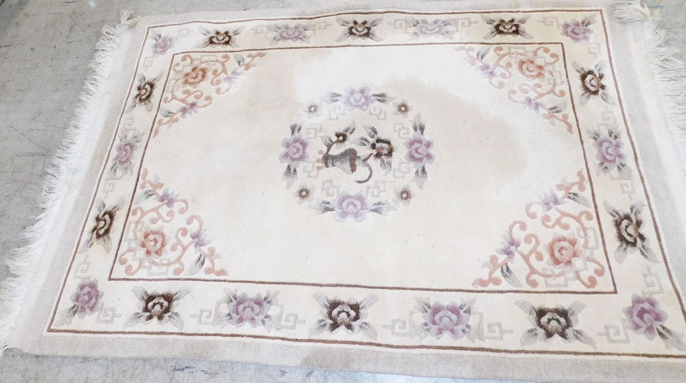 3' 9" x 6' Chinese Handmade Rug (1 of 4)