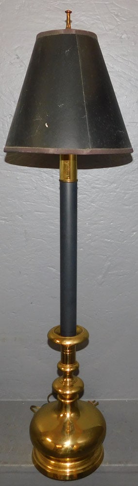 Brass Candlestick Lamp (1 of 2)
