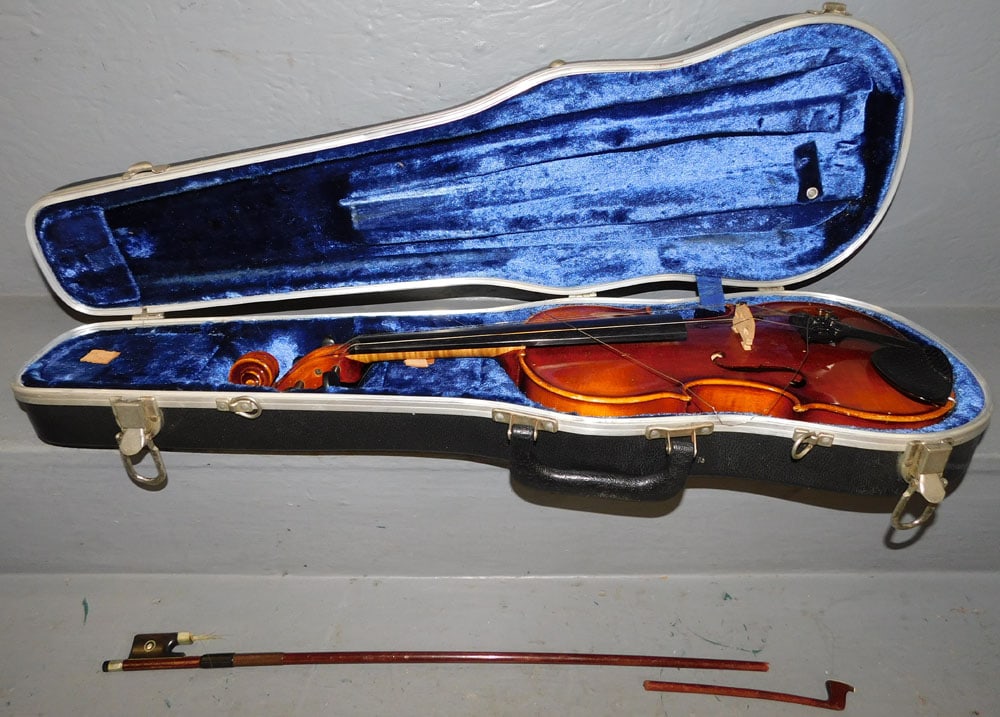 Violin in Case by William Zeswitz, (As Found) (1 of 5)