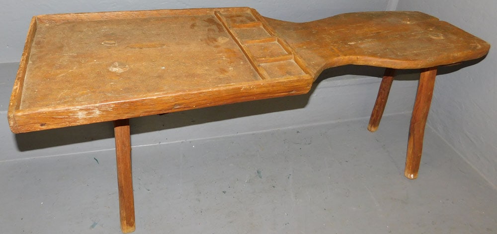 Antique Pine Cobbler's Bench (1 of 2)