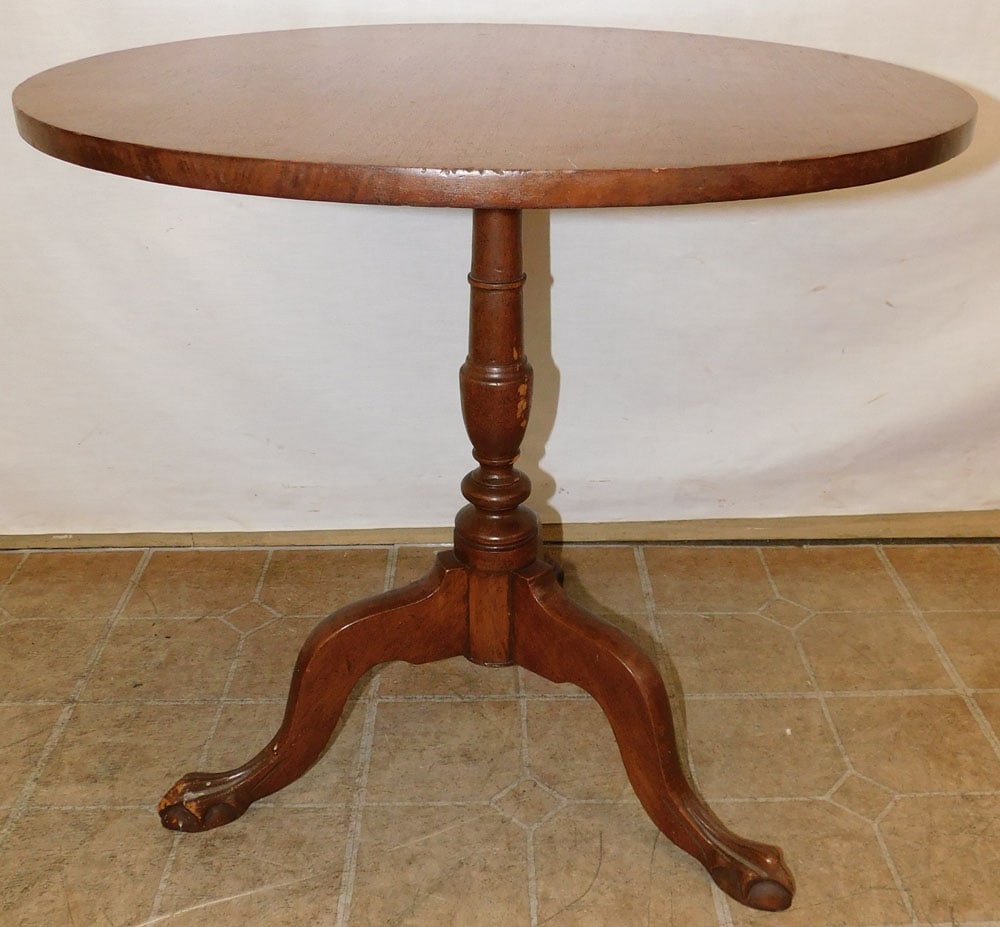 Antique Walnut Tea Table (1 of 3)