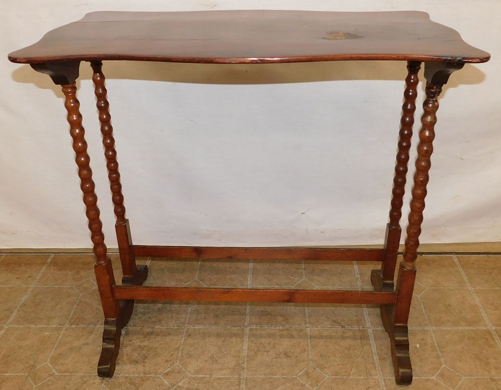 Antique Walnut Tea Table (1 of 5)