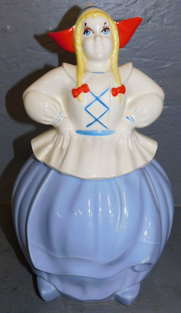 Porcelain Figural Cookie Jar (1 of 3)