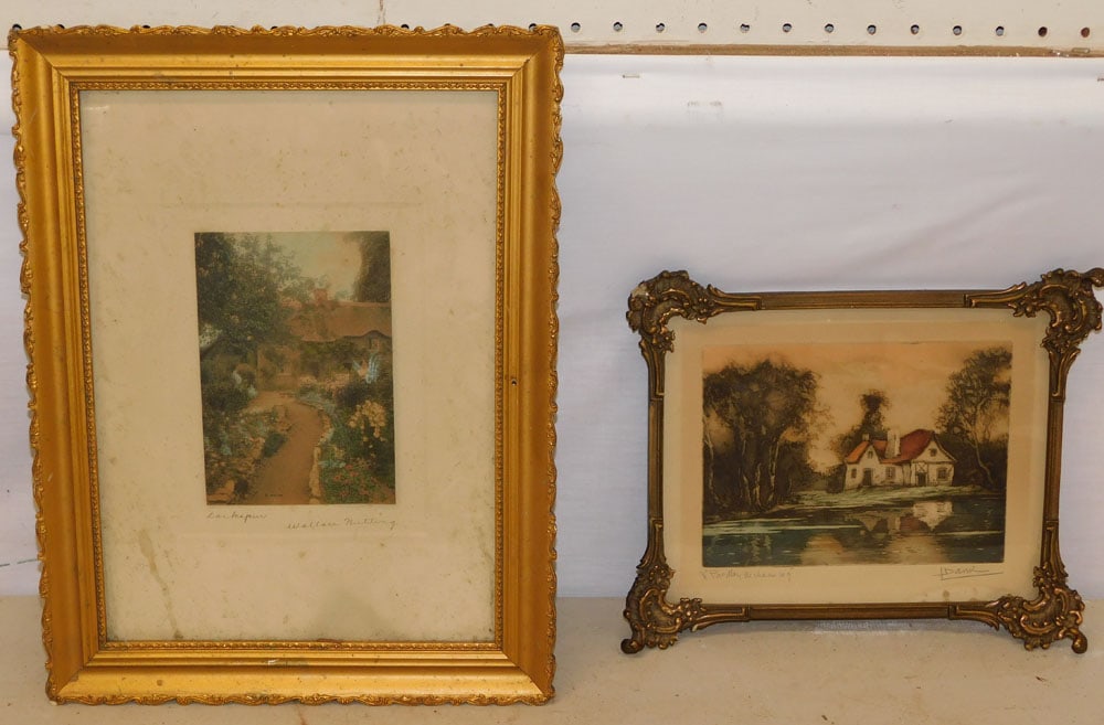 2 Framed Prints, (1 Wallace Nutting) (1 of 4)