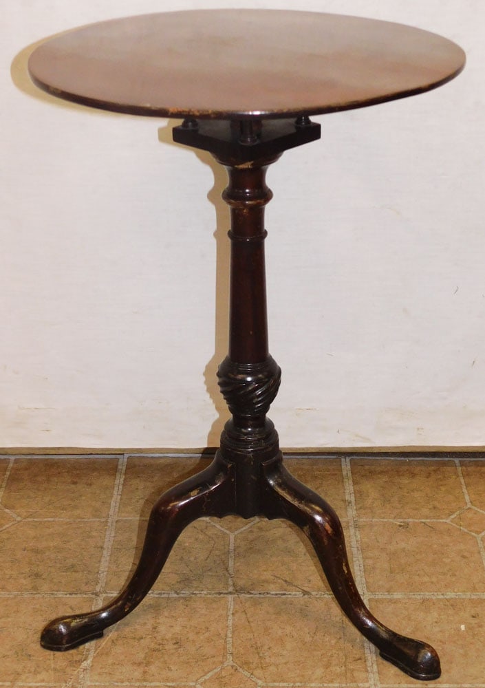 Mahogany Candle Stand (1 of 4)